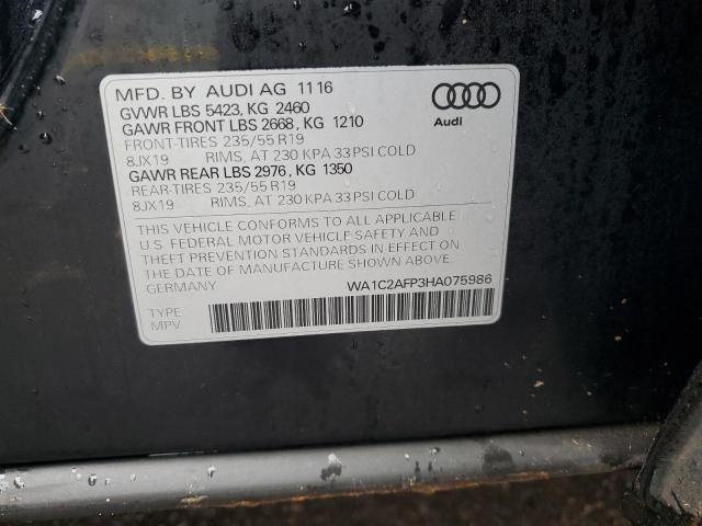 VIN WA1C2AFP3HA075986 2017 Audi Q5, Premium no.13