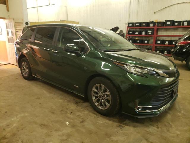 5TDYSKFCXMS004120 | 2021 TOYOTA SIENNA XLE