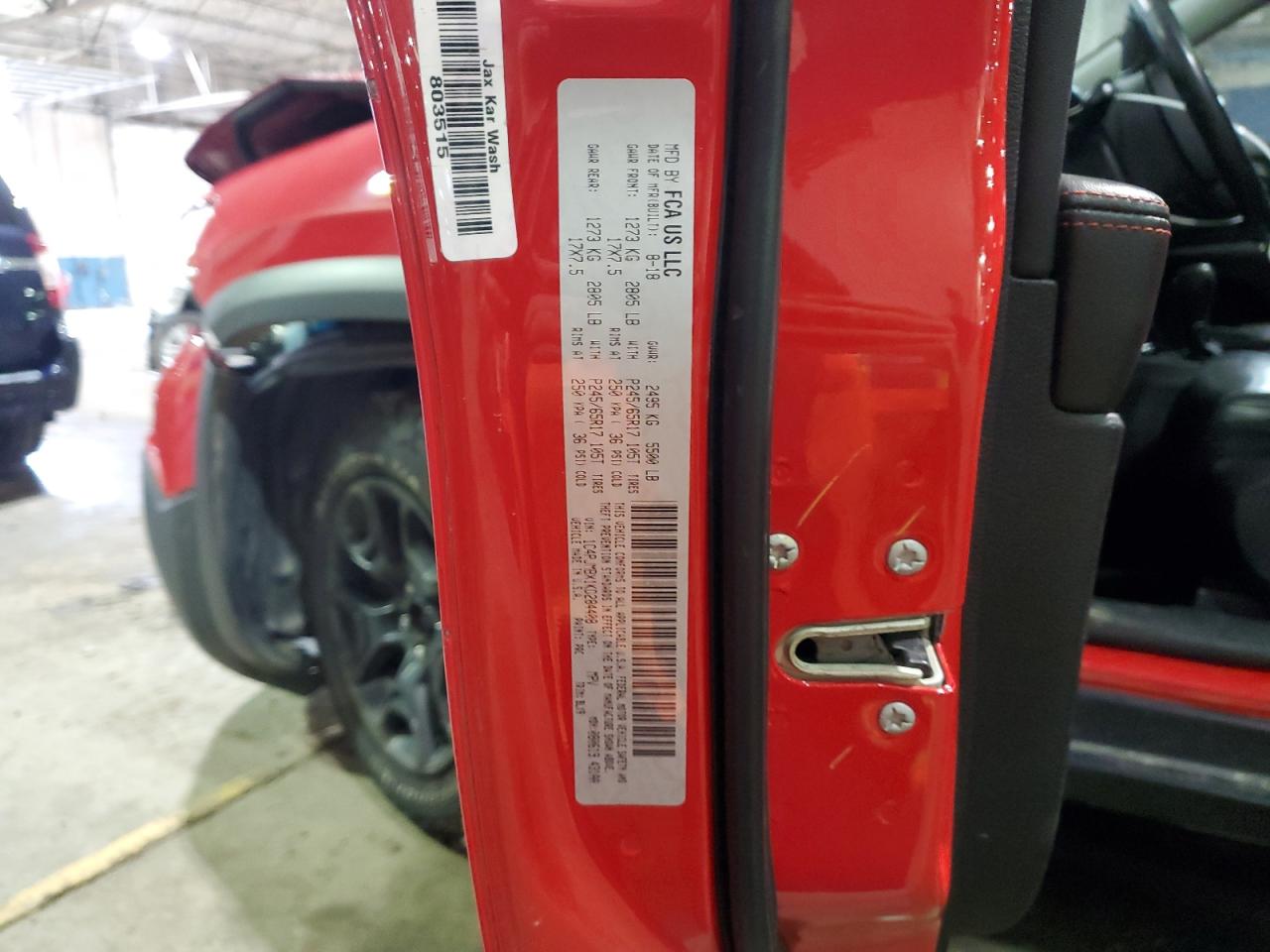 1c4pjmbx1kd284408 1C4PJMBX1KD284408 2019 Jeep Cherokee Trailhawk