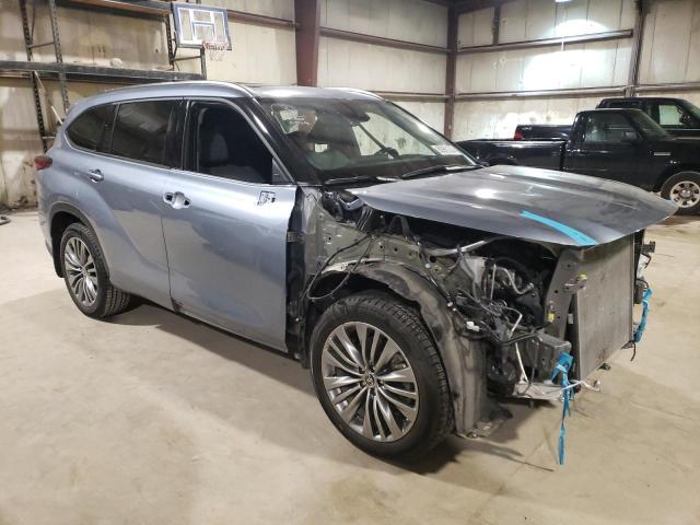 VIN 5TDFZRBH2MS087118 2021 Toyota Highlander, Platinum no.4