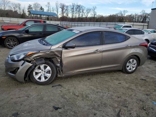 5NPDH4AE4GH749411 | 2016 HYUNDAI ELANTRA SE