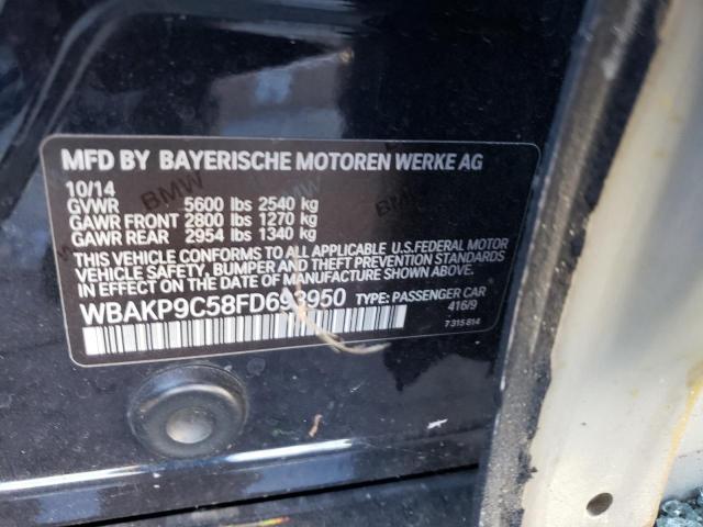 2015 BMW 550 XI WBAKP9C58FD693950