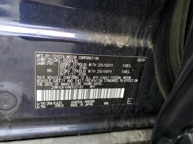 2021 TOYOTA RAV4 PRIME - JTMFB3FV4MD032165