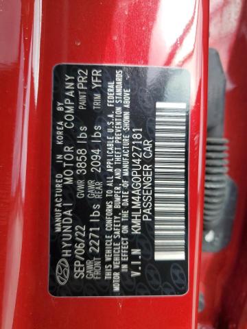 KMHLM4AG0PU427181 | 2023 HYUNDAI ELANTRA SE