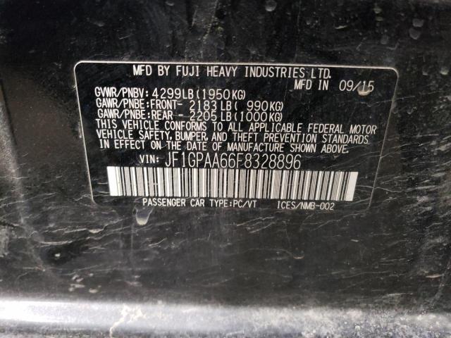 2015 SUBARU IMPREZA AW JF1GPAA66F8328896