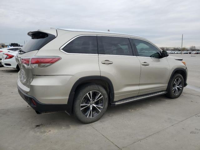 5TDKKRFH9GS504901 | 2016 TOYOTA HIGHLANDER