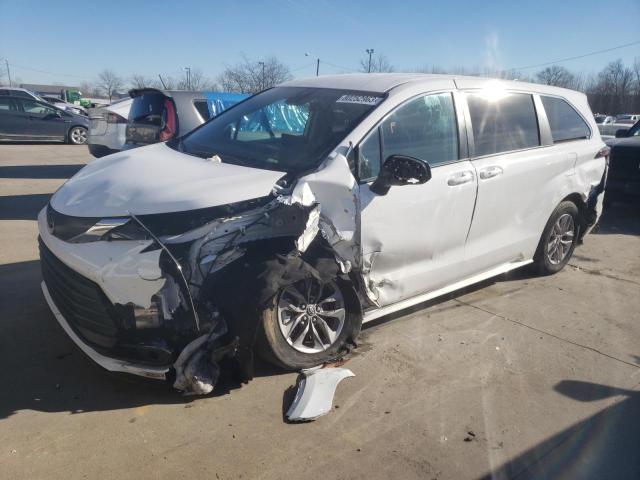 5TDKRKEC0NS107969 | 2022 TOYOTA SIENNA LE