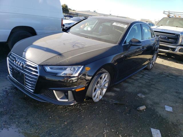 WAUENAF47KN011507 2019 AUDI A4, photo no. 1