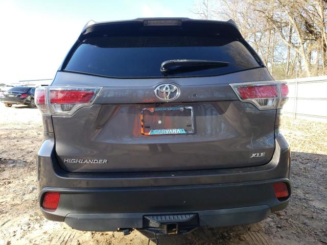 VIN 5TDKKRFH7FS044460 2015 Toyota Highlander, Xle no.6