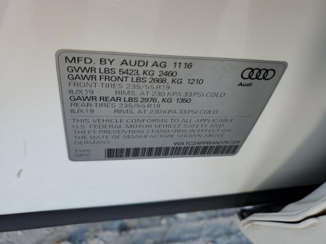 VIN WA1C2AFP6HA075724 2017 Audi Q5, Premium no.12