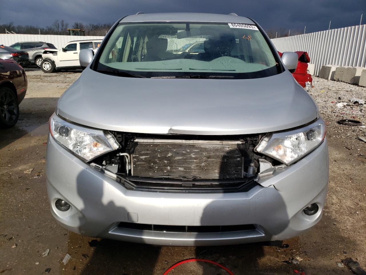 2016 Nissan Quest S vin: JN8AE2KP7G9157871