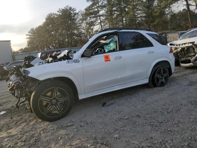 MERCEDES-BENZ GLE 450E 4 2024 white  hybrid engine 4JGFB4GB1RB075242 photo #1