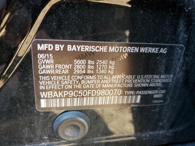 2015 BMW 550 XI - WBAKP9C50FD980070