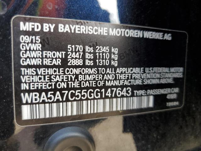 2016 BMW 528 XI - WBA5A7C55GG147643