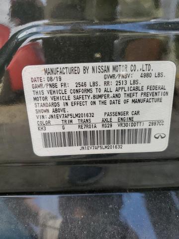 2020 INFINITI Q50 PURE - JN1EV7AP5LM201632