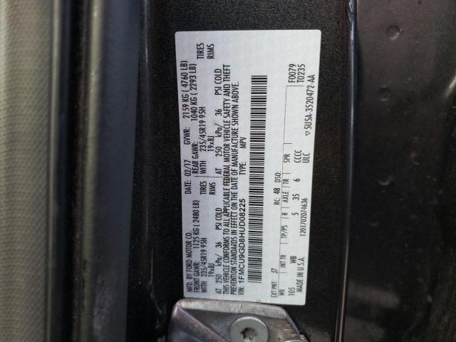 1FMCU9GD8HUD08225 | 2017 FORD ESCAPE SE