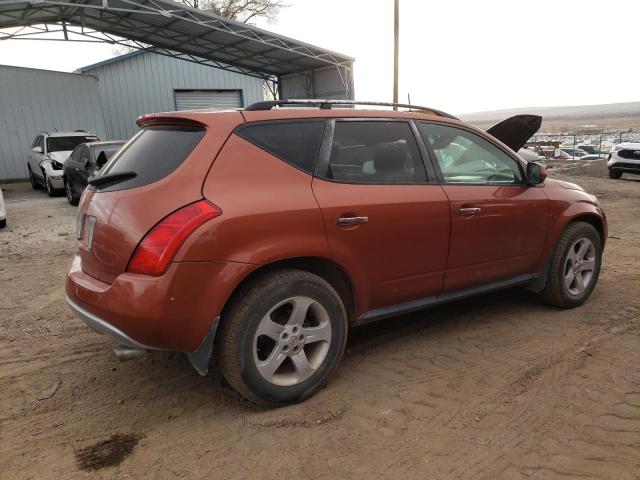 JN8AZ08W93W228510 2003 Nissan Murano Sl