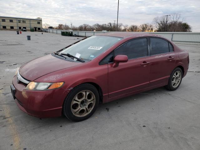 2008 HONDA CIVIC LX Photos | TX - DALLAS SOUTH - Repairable Salvage Car ...