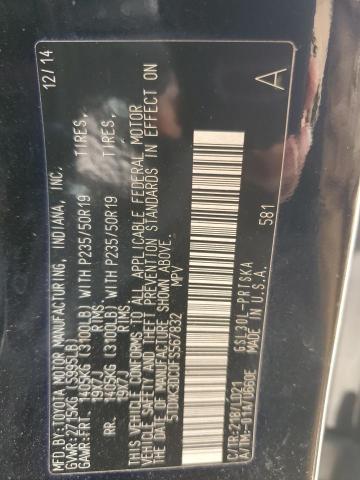 2015 TOYOTA SIENNA SPO - 5TDXK3DC0FS567832