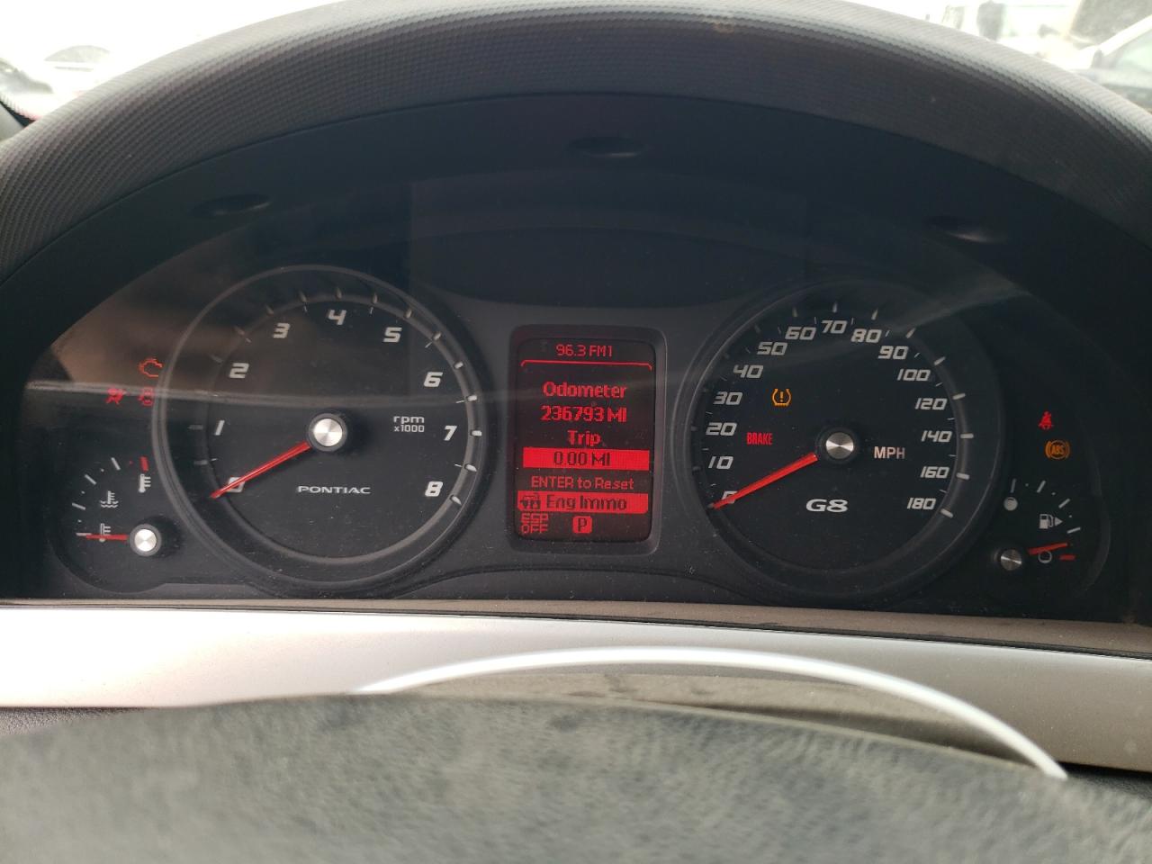 6G2ER57768L147677 2008 Pontiac G8