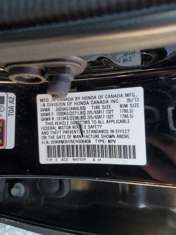 2HKRM3H76EH506408 | 2014 HONDA CR-V EXL