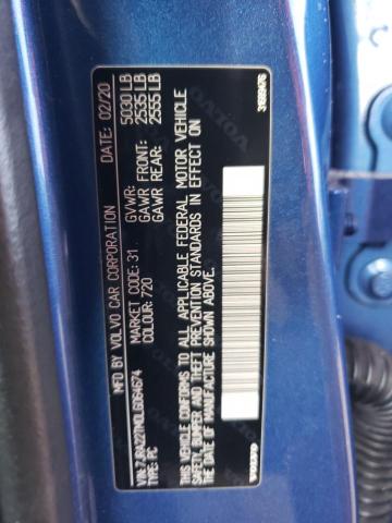 2020 VOLVO S60 T6 R-D - 7JRA22TM0LG064674