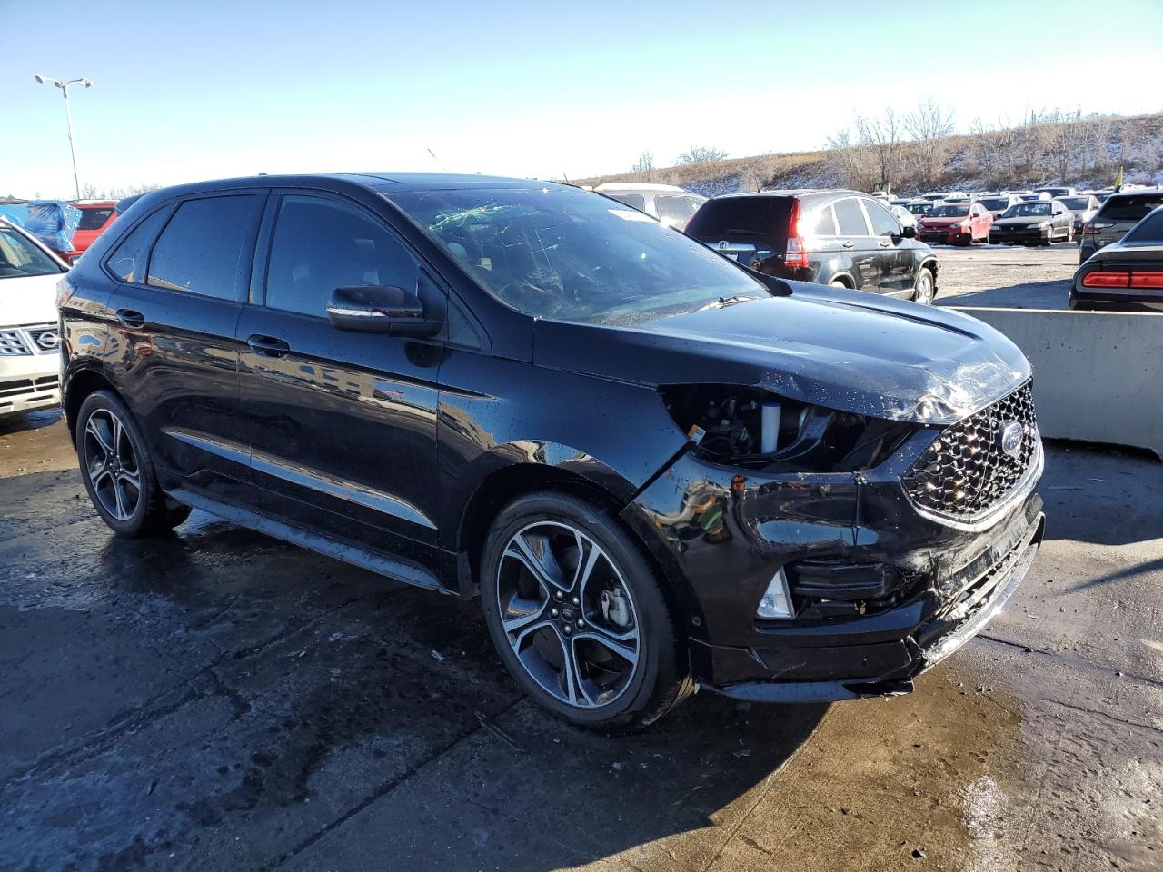 Lot #2807052841 2019 FORD EDGE ST