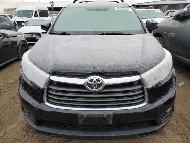 VIN 5TDJKRFH5FS145170 2015 Toyota Highlander, Xle no.5