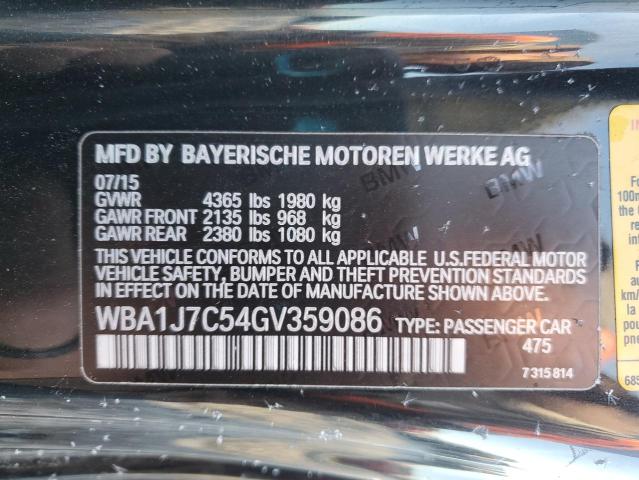 VIN WBA1J7C54GV359086 2016 BMW 2 Series, M235I no.13