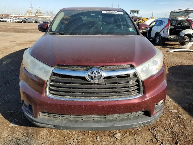 VIN 5TDBKRFH2ES049631 2014 Toyota Highlander, LE no.5