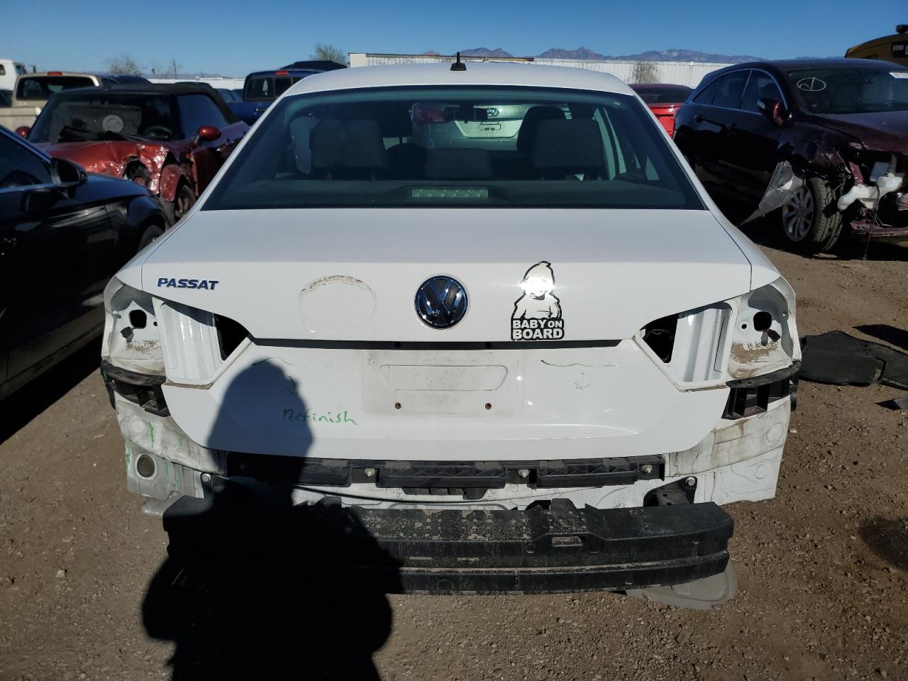 1VWAP7A34CC030944 2012 Volkswagen Passat S