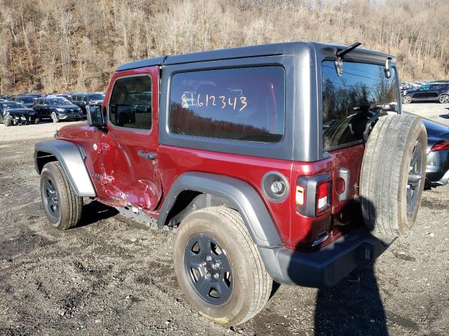 1C4GJXAGXMW649887 | 2021 JEEP WRANGLER S