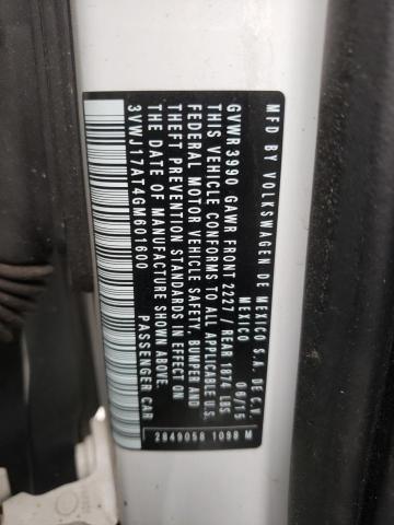 2016 VOLKSWAGEN BEETLE SE - 3VWJ17AT4GM601600