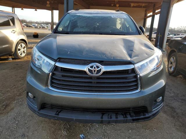 VIN 5TDJKRFH9ES048553 2014 Toyota Highlander, Xle no.5