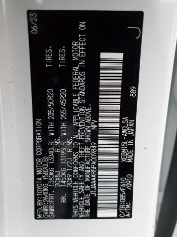 2023 LEXUS RZ 450E JTJAAAAB5PA009849