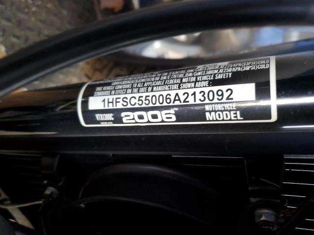 2006 HONDA VTX1300 C 1HFSC55006A213092