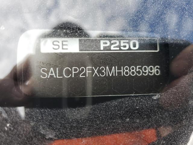 SALCP2FX3MH885996 | 2021 Land Rover discovery sport se