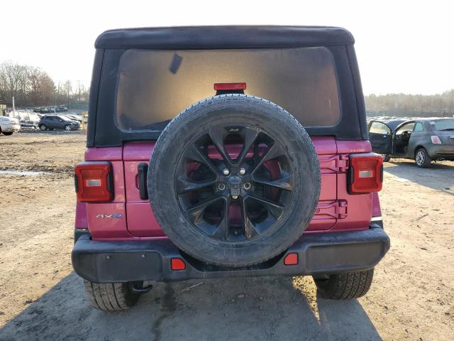 2021 Jeep Wrangler Unlimited Sahara 4Xe VIN: 1C4JJXP61MW871965 Lot: 80135553