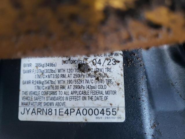 2023 YAMAHA MTN1000 D JYARN81E4PA000455