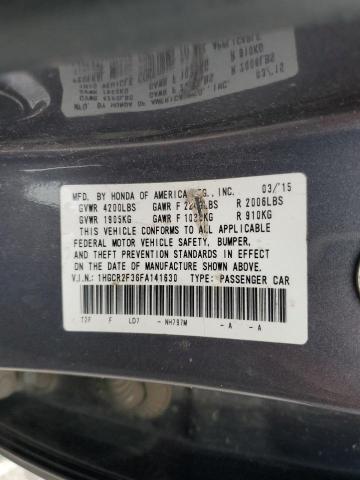 1HGCR2F36FA141630 2015 Honda Accord Lx