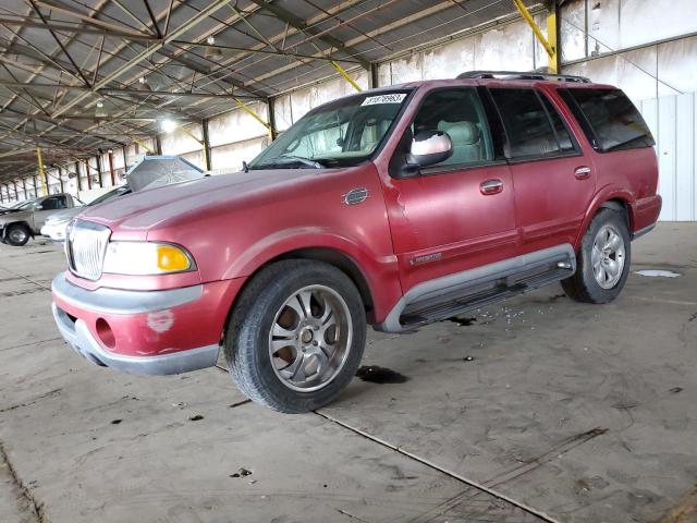 LINCOLN NAVIGATOR 1998 red 4dr spor gas 5LMEU27LXWLJ04582 photo #1