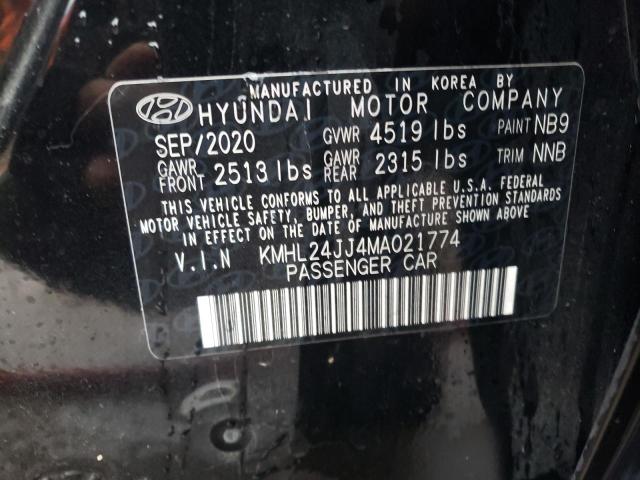 KMHL24JJ4MA021774 | 2021 HYUNDAI SONATA HYB