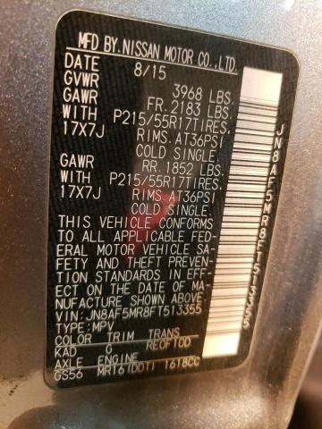 2015 NISSAN JUKE S - JN8AF5MR8FT513355