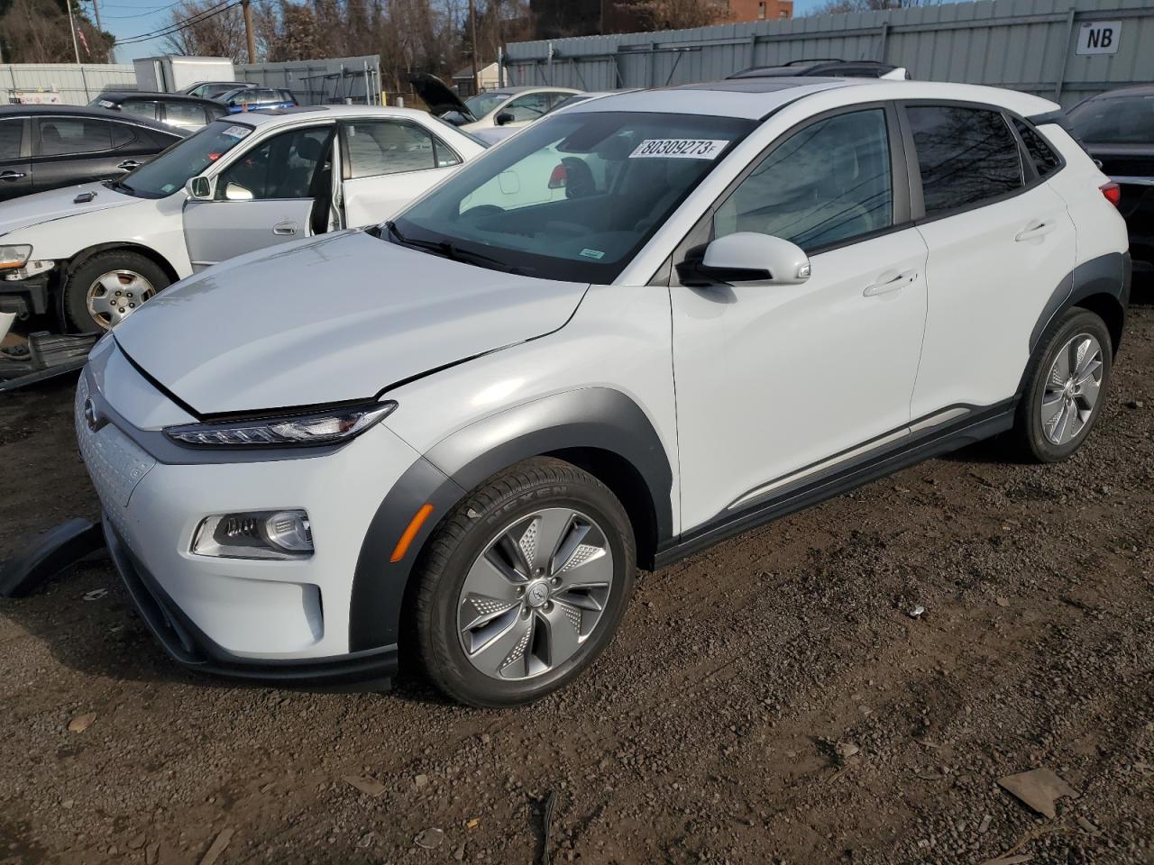 KM8K33AGXMU120251 2021 Hyundai Kona Limited