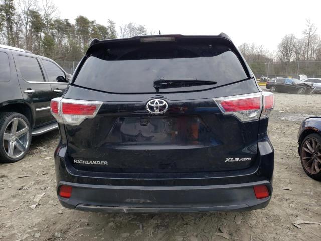 VIN 5TDJKRFH0FS213164 2015 Toyota Highlander, Xle no.6