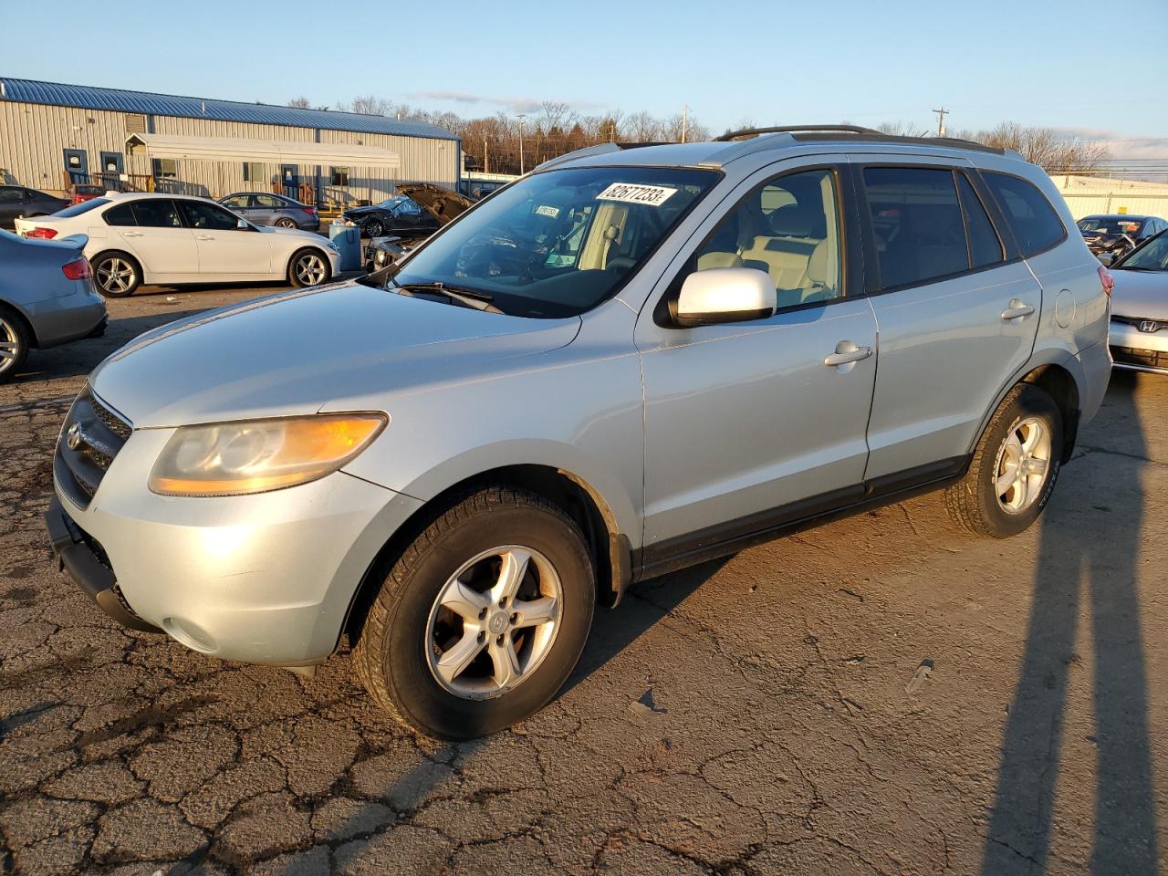 5NMSG73D27H104124 2007 Hyundai Santa Fe Gls