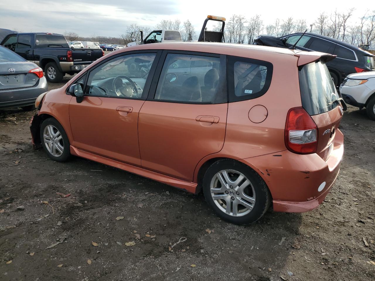 JHMGD37637S067414 2007 Honda Fit S