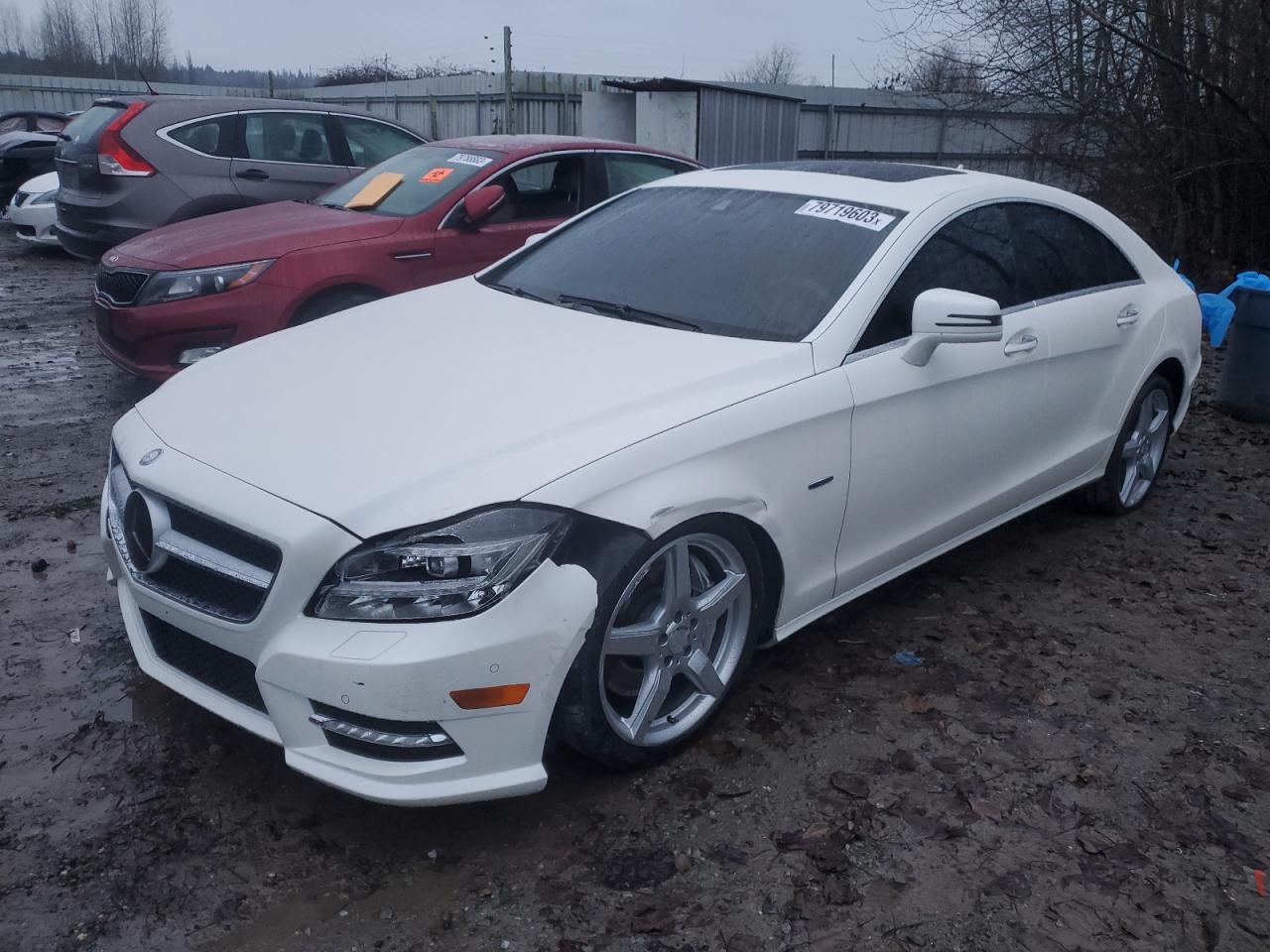 Buy 2012 Mercedes-Benz Cls 550 4M 4.6L WDDLJ9BB7CA****** from USA