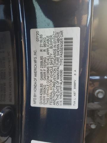 2020 HONDA ACCORD LX - 1HGCV1F14LA105080
