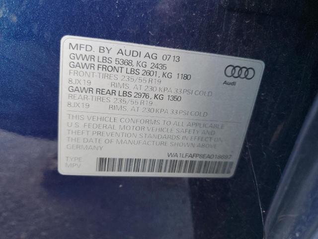 WA1LFAFP8EA018697 2014 AUDI Q5, photo no. 12